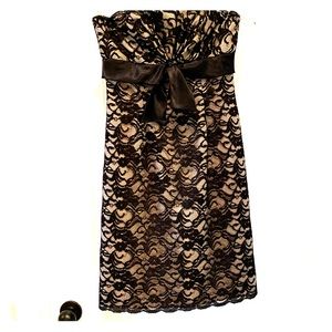 White House Black Market Black Lace Dress